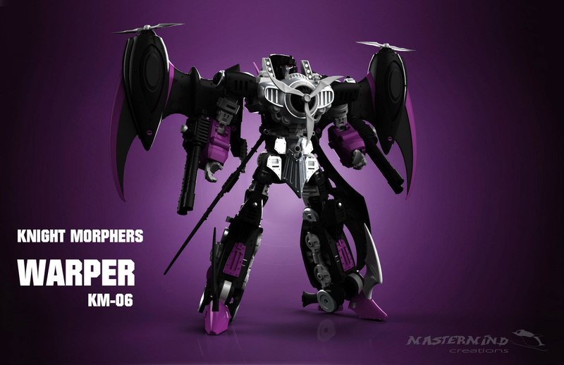 Mastermind Creations Releasing Hearts of Steel Seekers KM-05 Air 